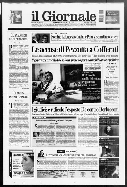 Il giornale : quotidiano del mattino